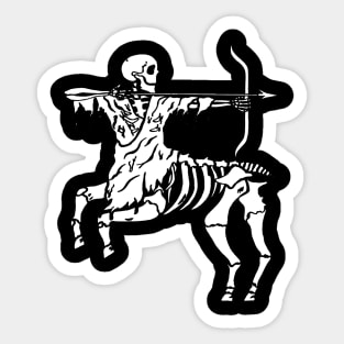 Warrior Sagittarius Sticker